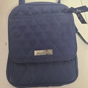 VERA BRADLEY blue CROSSBODY  HANDBAG